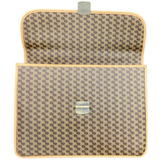 NWT Rioni Moda Italia Signature Leather Briefcase - Picture 4 of 7